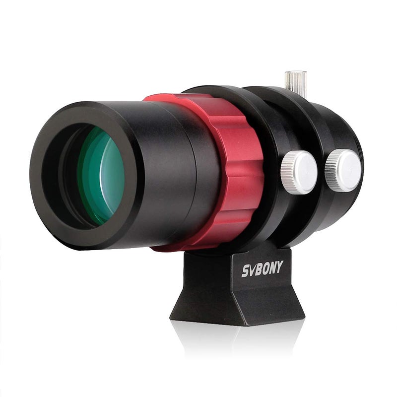 SVBONY SV165 Mini Guide Scope 30mm F4 Finder and Guide Scope for SV305C Pro, Compatible with Astronomy Telescope and ZWO QHY Orion Auto Guiding Cameras for Deep Sky Astrophotography - Image 1